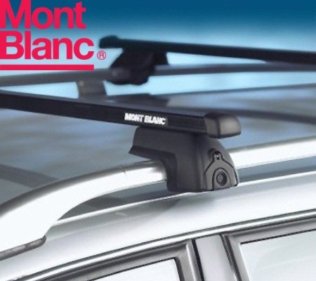 Багажник Mont Blanc ReadyFit на рейлинги с прямоуг. дугами для Subaru Legacyуниверсал (1994-2003) № MB747020